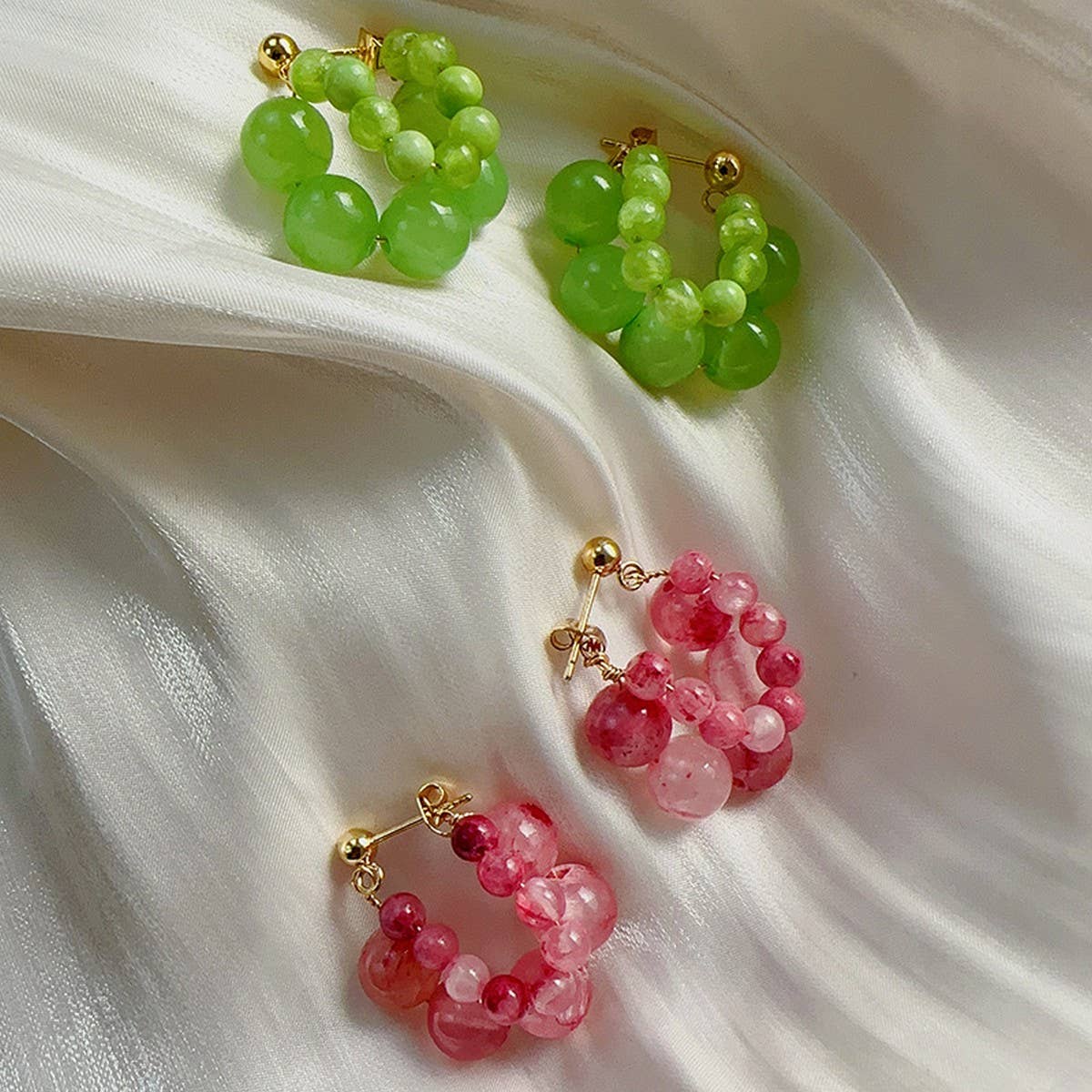 SALTY OR SWEET FLESHY GRAPE BOBO EARRINGS_CWAJE1714