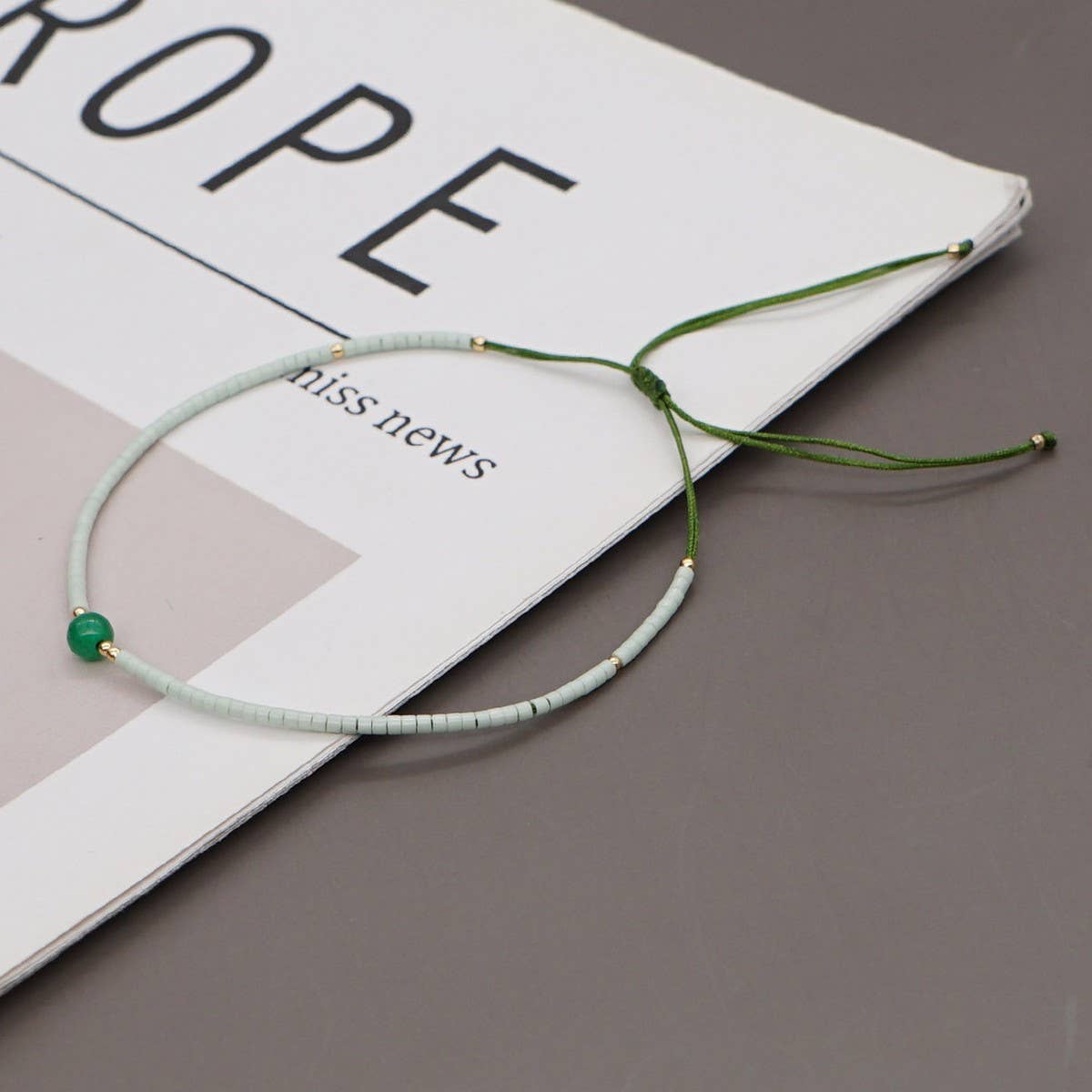 BOHEMIAN SEMI PRECIOUS STONE BEADED BRACELET_CWAB4623