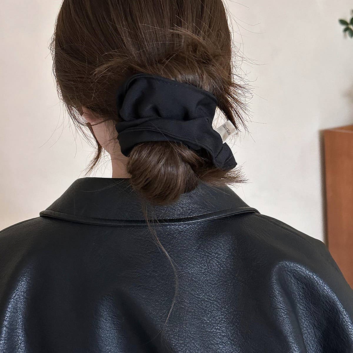 Puffy Fabric Scrunchie Vintage Fairy Look_Cwaha08170