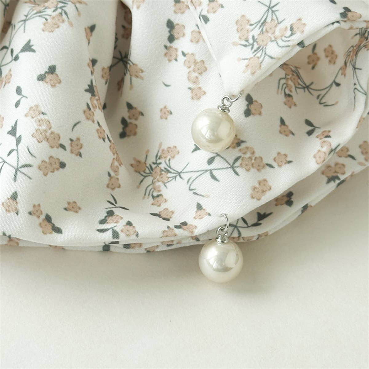 Retro Paisley Large Hair Scrunchie Korean Style_Cwaha07589