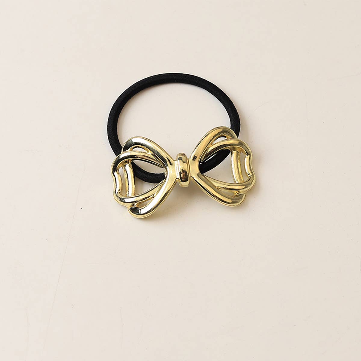 DESIGN HOLLOW BOW HAIR SCRUNCHIES_CWAHA2663