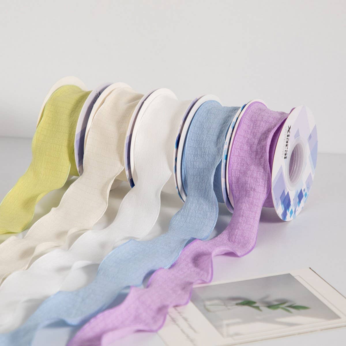 4CM WAVE LACE RUFFLED RIBBON DIY RIBBON_CWMM5775