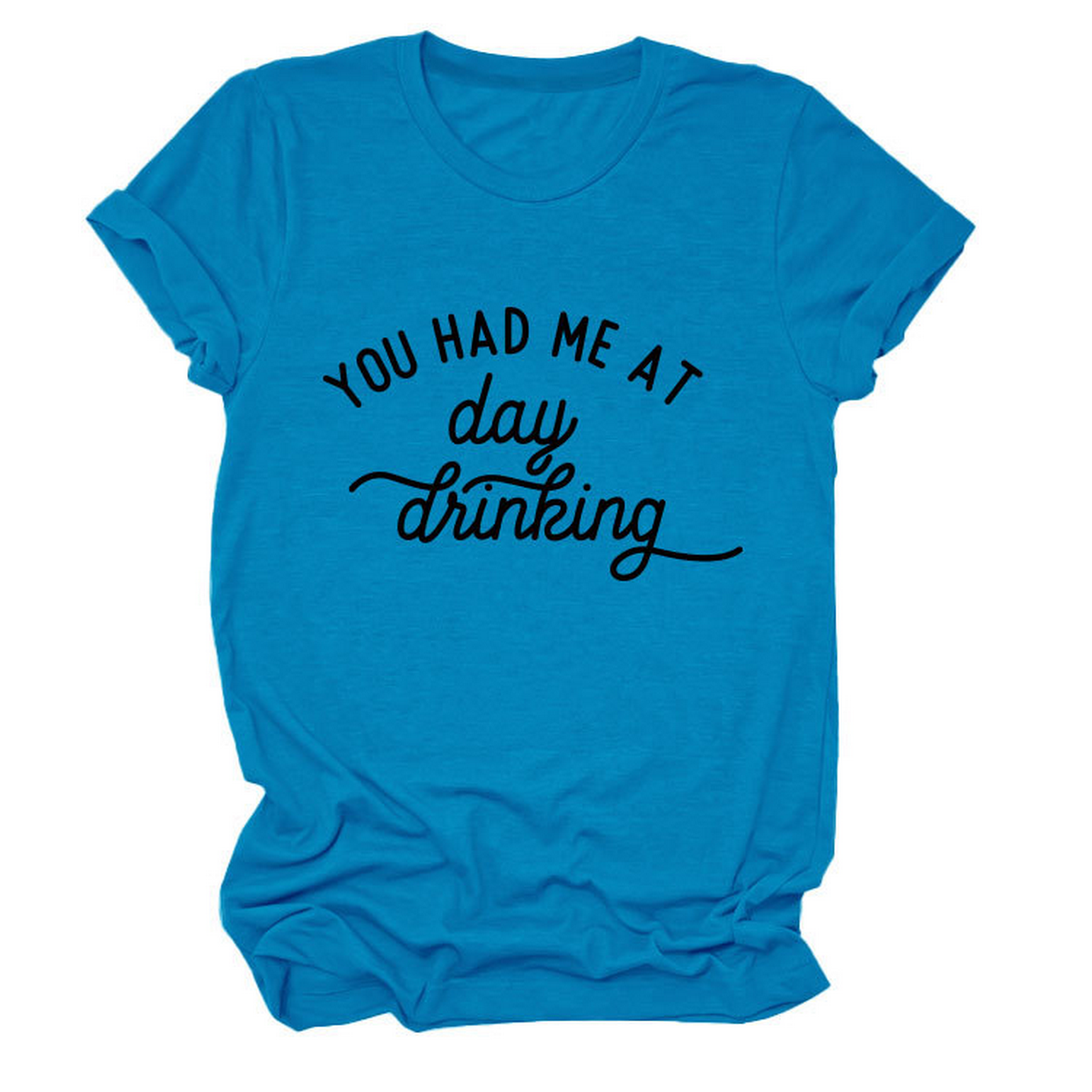 Women Summer Tee Day Drinking Quote Shirt_Cwttsl0491