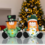 ST PATRICK GREEN FIGURINE ORNAMENT PENDANT_CWMM3452