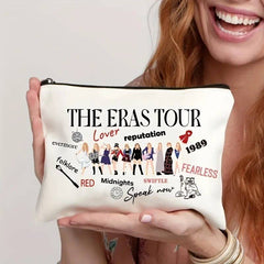 POP MUSE PRINT WATERPROOF MAKEUP ZIP BAG_CWAB1778