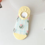 Women Cartoon Invisible Hollow Socks_Cwms0434