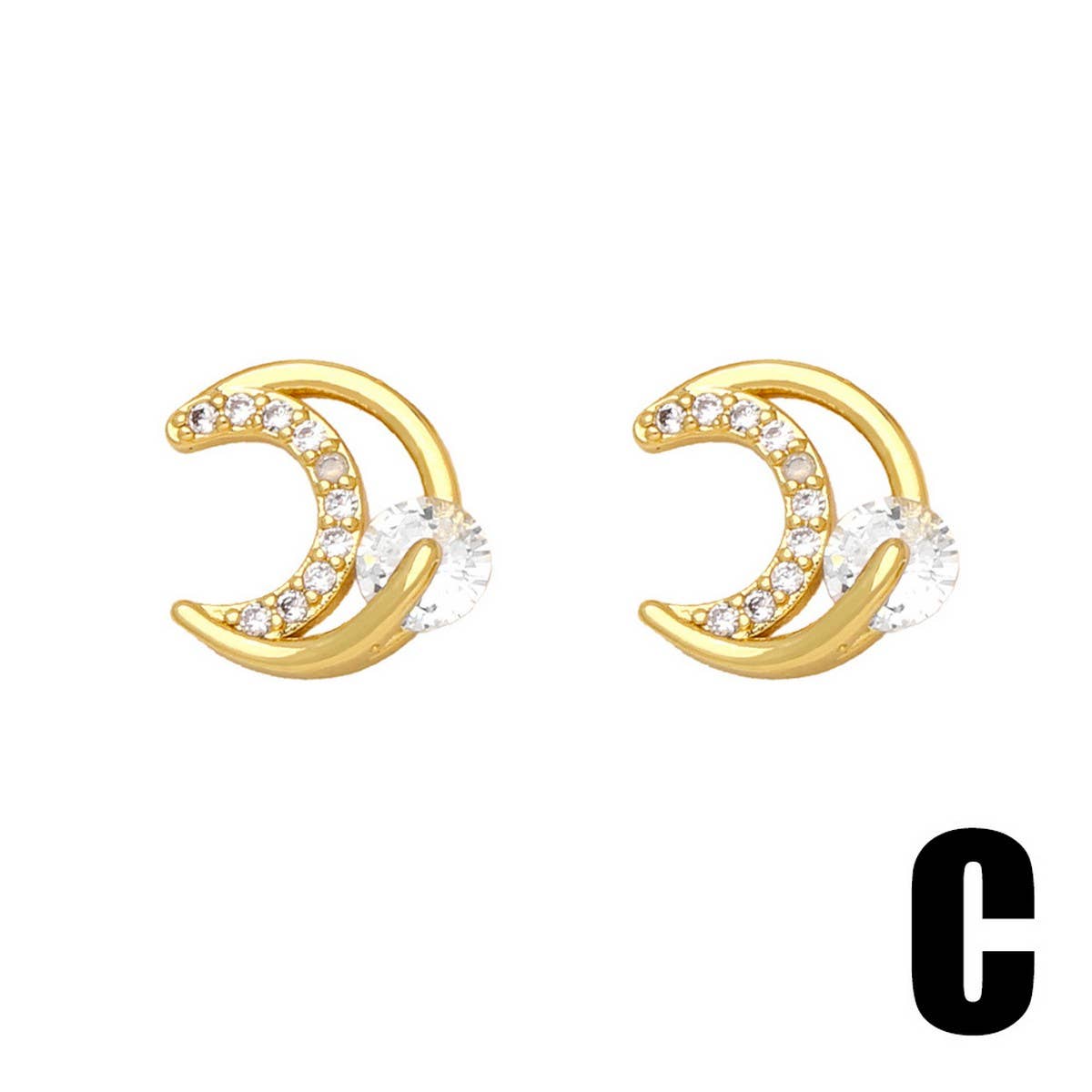 SWEET AND SHINY VERSATILE EARRINGS_CWAJE0989
