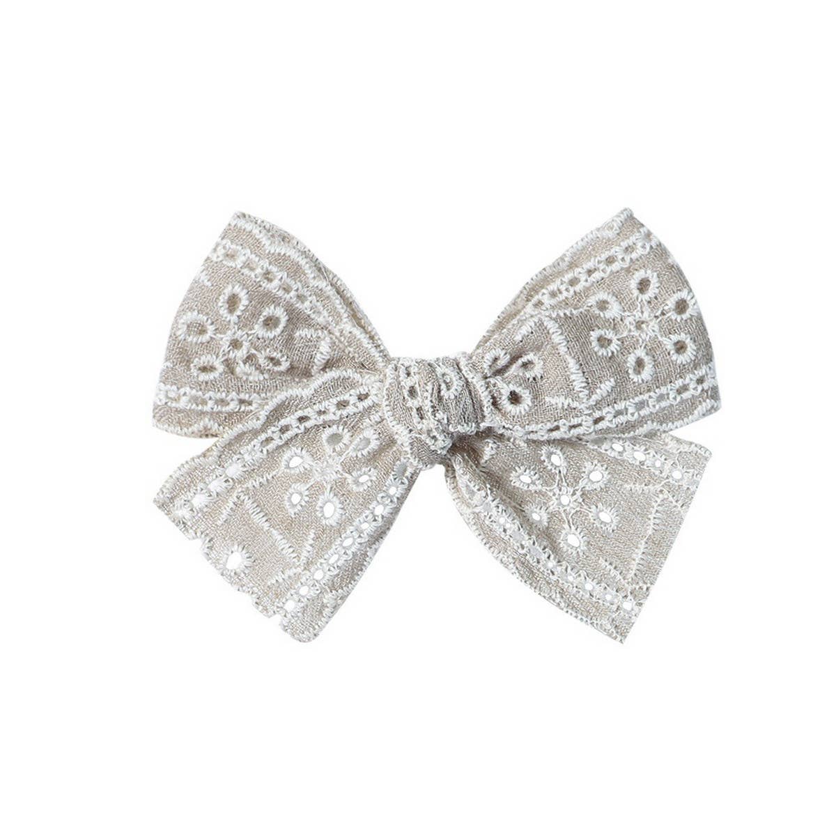 2024 NEW CHILDRENS SOLID COLOR BOW HAIRPIN_CWAHA2396
