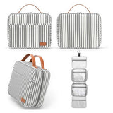 STRIPED WATERPROOF TOILETRY BAG COSMETIC BAG_CWAB2355