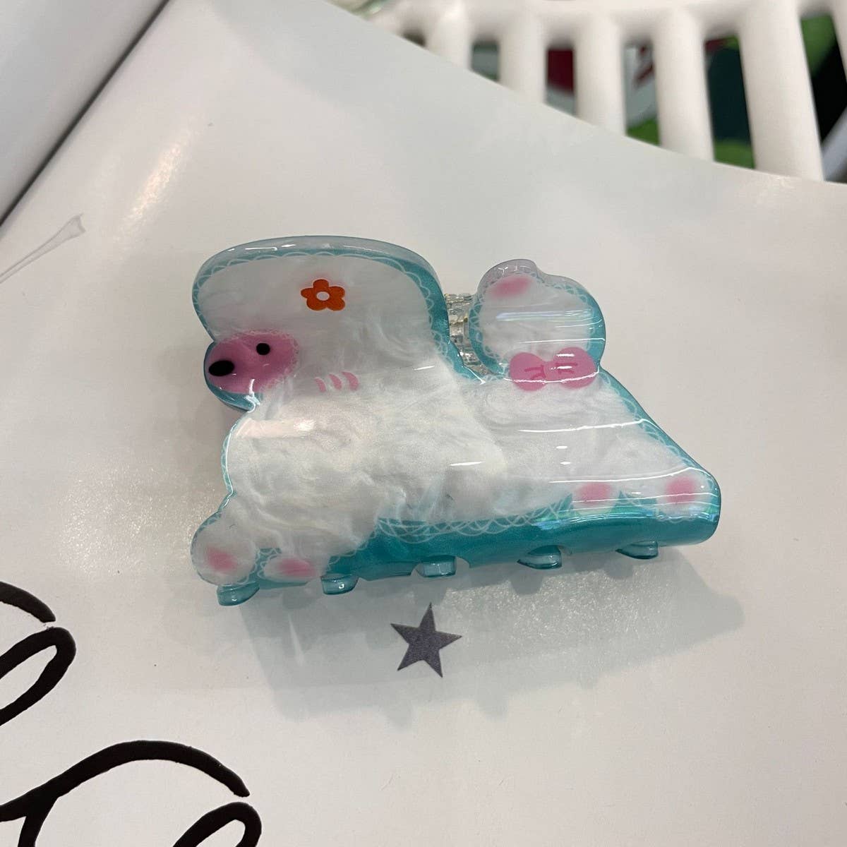 Cwaha1511_Cute Animal Hair Claw Clip