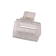 Cwaha07443_Jelly Rectangle Acrylic Small Hair Claw Clip