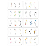 DOPAMINE EAR TATTOO STICKERS HYUNA STYLE FUN_CWMM8232