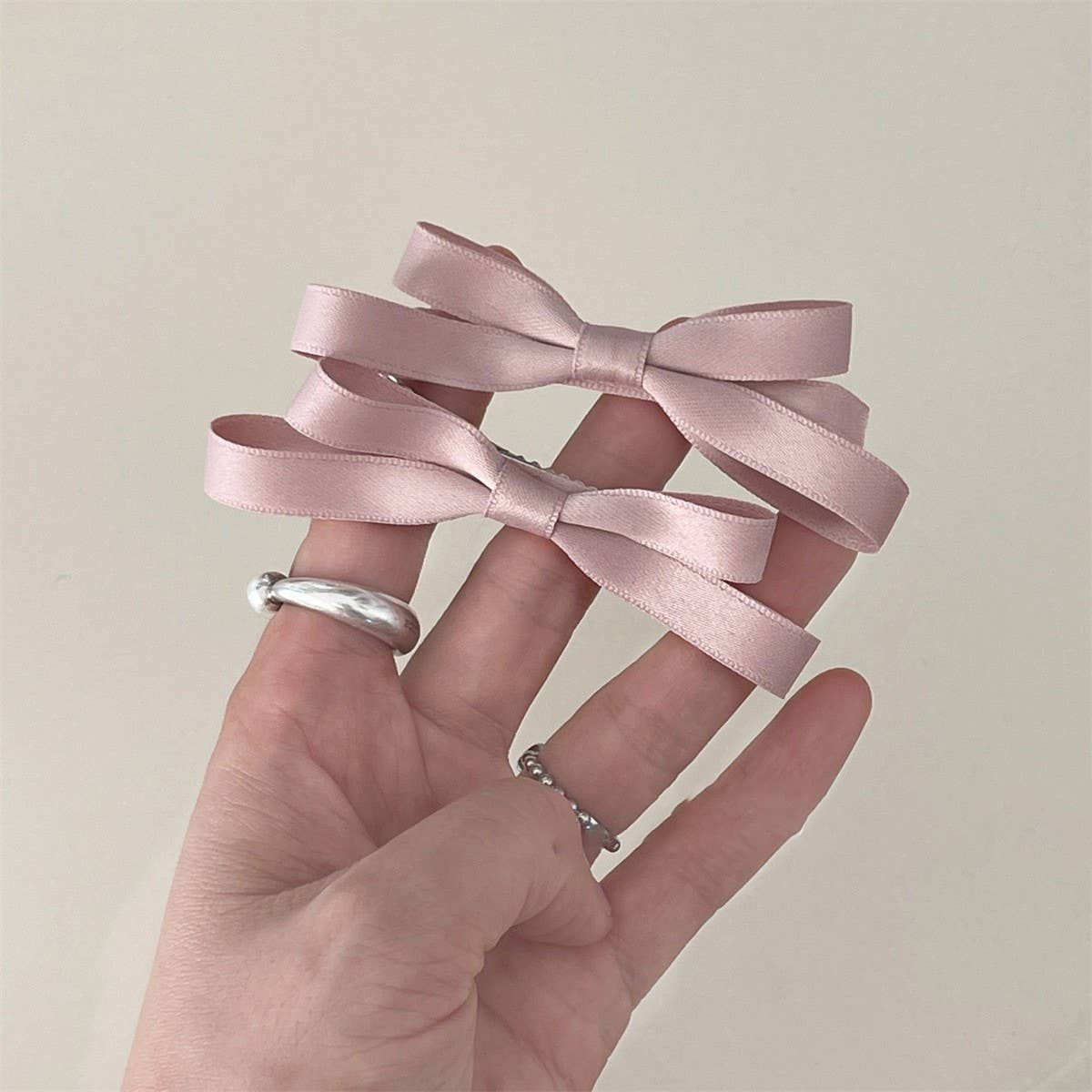 CUTE BOW HAIRPIN BANGS CLIP DUCKBILL CLIPHEADDRESS_CWAHA4020