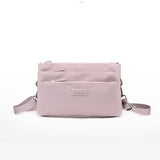 Lightweight Fabric Multi-Layer Shoulder Bag_Cwab3497