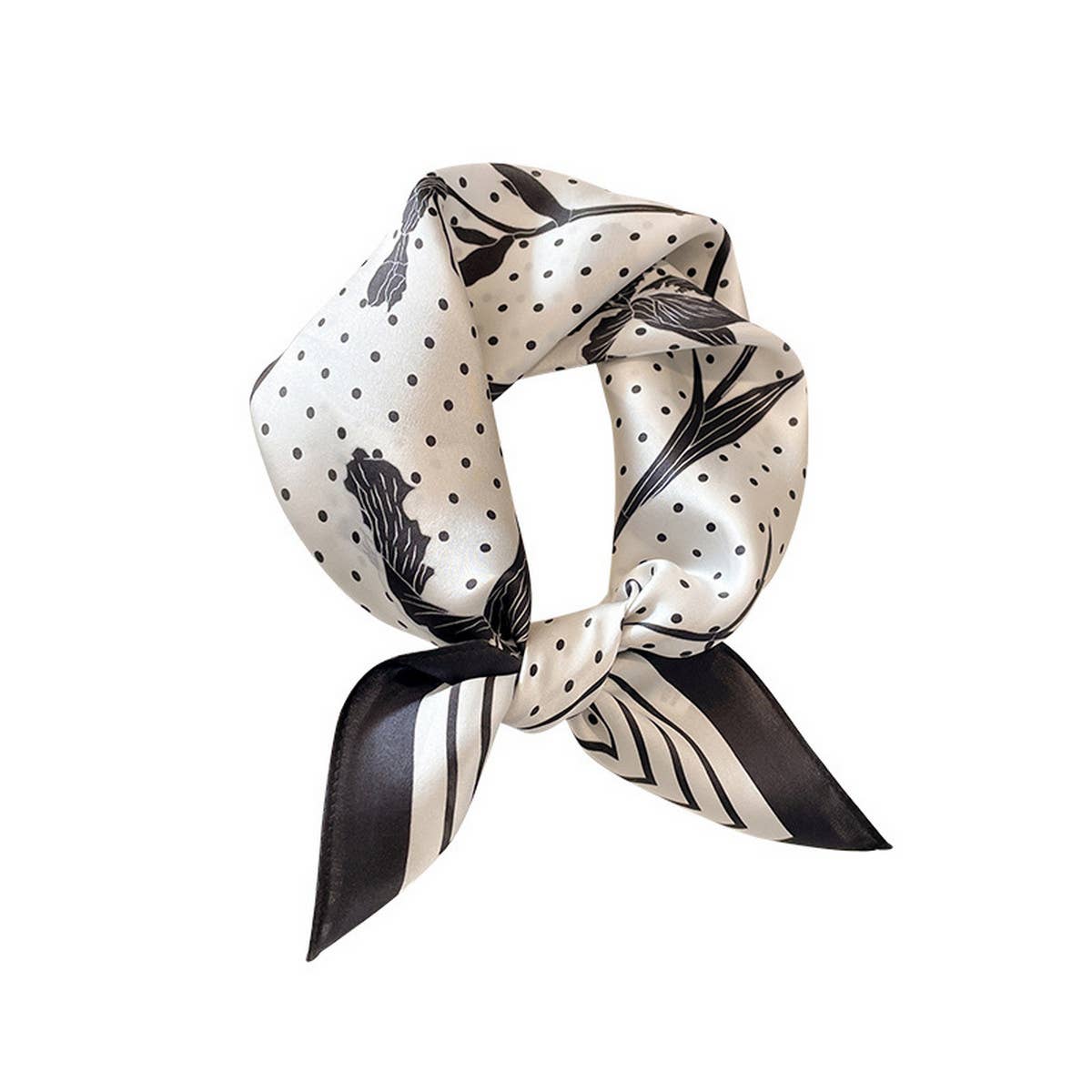 COMMUTER SCARF ARTISTIC LEAF PRINT SUNSCREEN SHAWL_CWASC0613