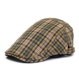 2024 NEW RETRO PLAID CASUAL BERET_CWAB2925