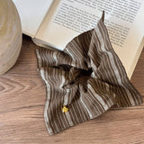 RETRO STRIPED SQUARE COLON HAIRBAND HAIRACCESSORIE_CWAHA4039