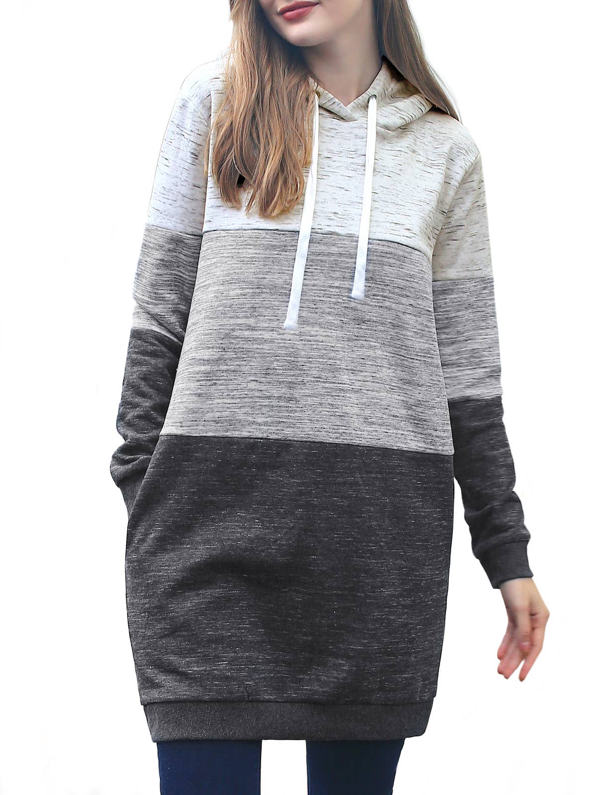 Women Fashion Long Hooded Hoodies_Cwohol439