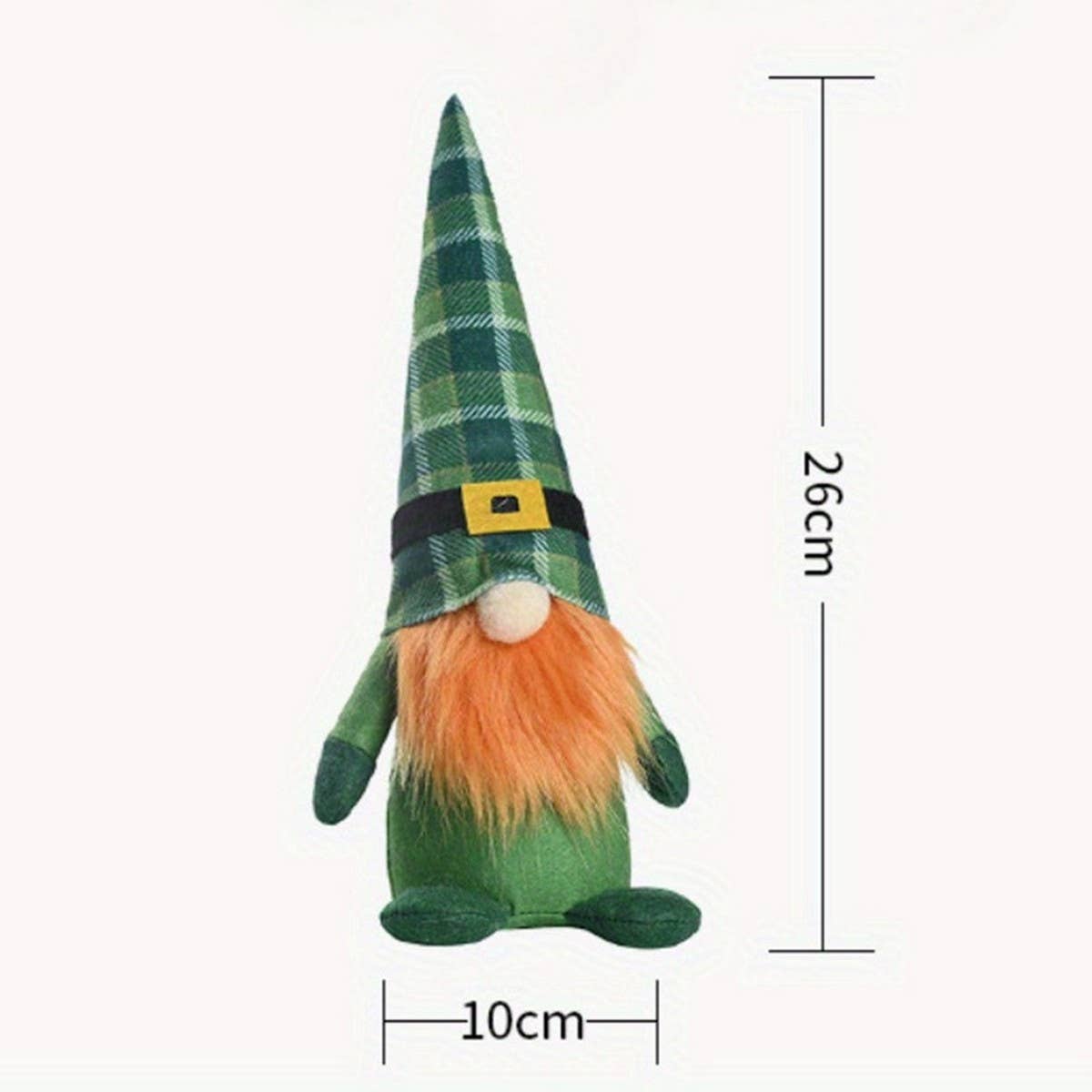 ST PATRICKS DAY DECORATIONS RUDOLPH DOLLORNAMENTS_CWMM3435