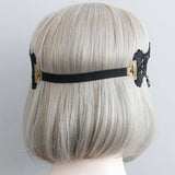 HALLOWEEN PEARL LACE HEADBAND_CWMM0136