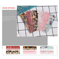 Vintage Acetate Hair Comb Dense Tooth Comb