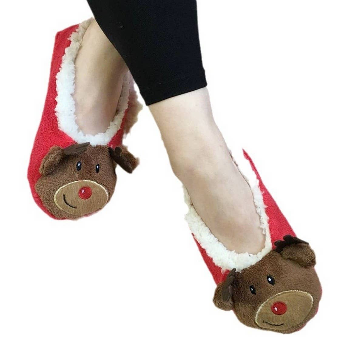 ANIMAL CARTOON CUTE HOME ANTI SLIP FLOOR SOCKS_CWMS1183