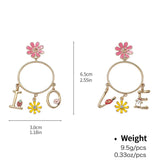 NEW FASHION SWEET GIRL STYLE PENDANT EARRINGS_CWAJE2958