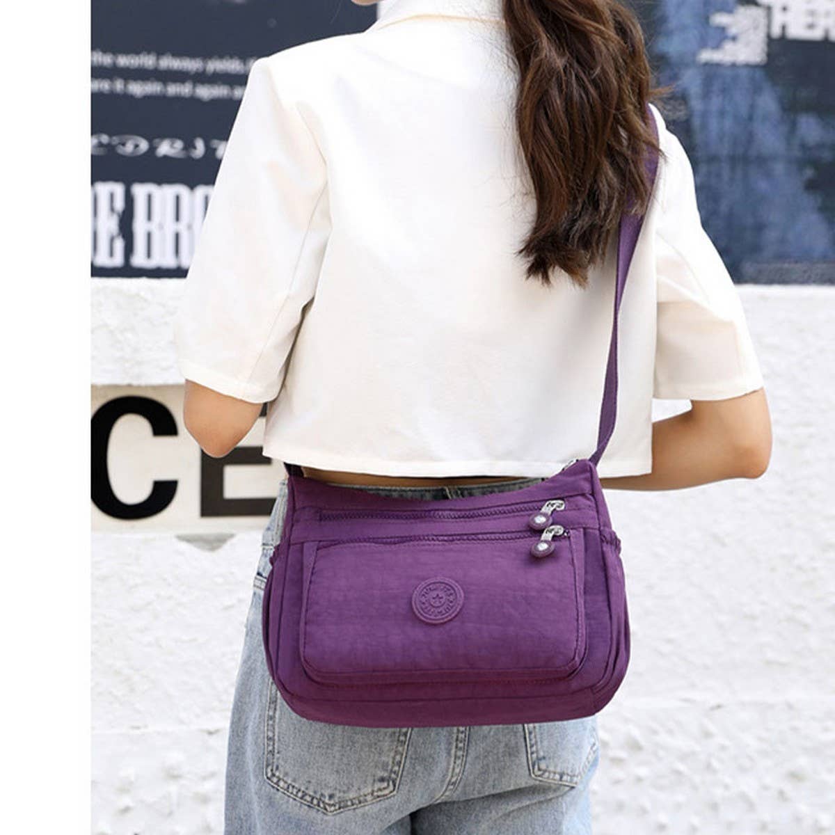 Versatile Fashion Nylon Shoulder Crossbody Bag_Cwasc1755