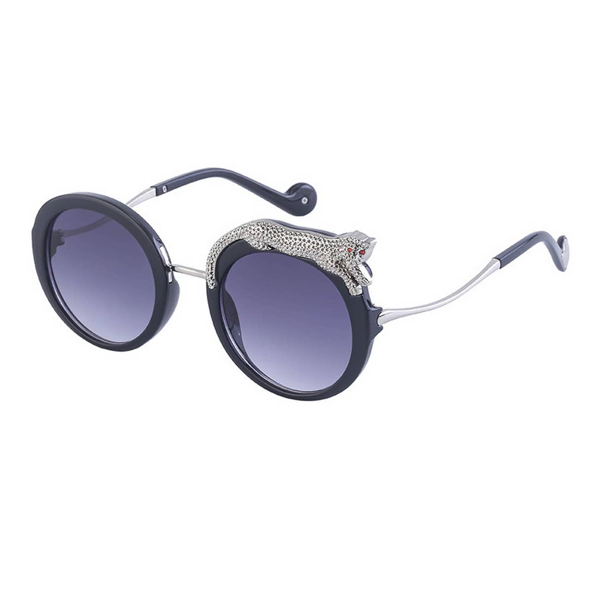 BLUE LIGHT BLOCKING DIAMOND LARGE FRAME SUNGLASSES_CWASG0578