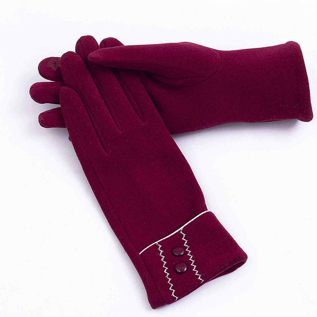Warm Fleece Windproof Breathable Womens Gloves_Cwmm1539
