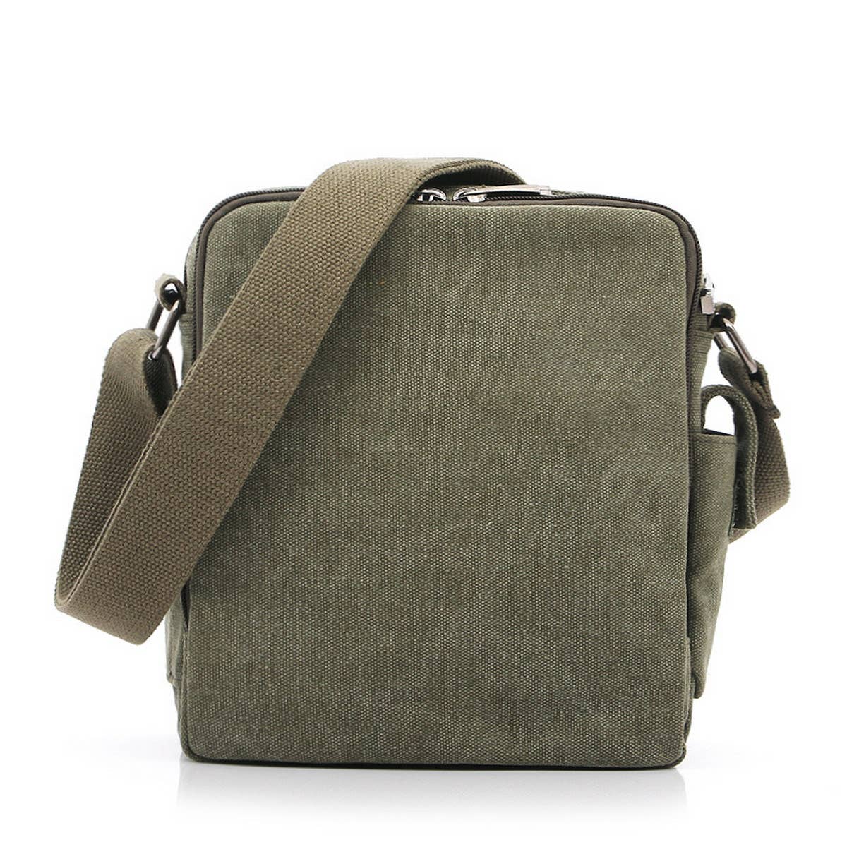 SIMPLE LEISURE TRAVEL CANVAS BAG SHOULDER BAG_CWAB1272
