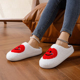 Valentines Day Love Smile Cotton Slippers_Cwshs0557