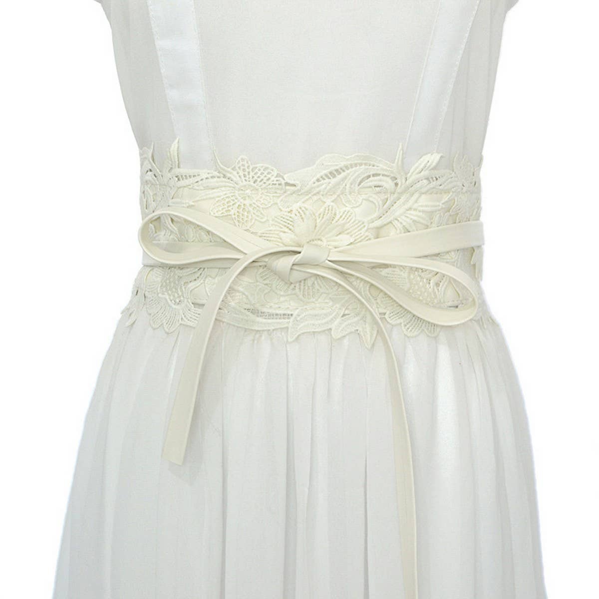 LACE GIRDLE STRAPS CASUAL DECORATIVE CORSET_CWABE0491