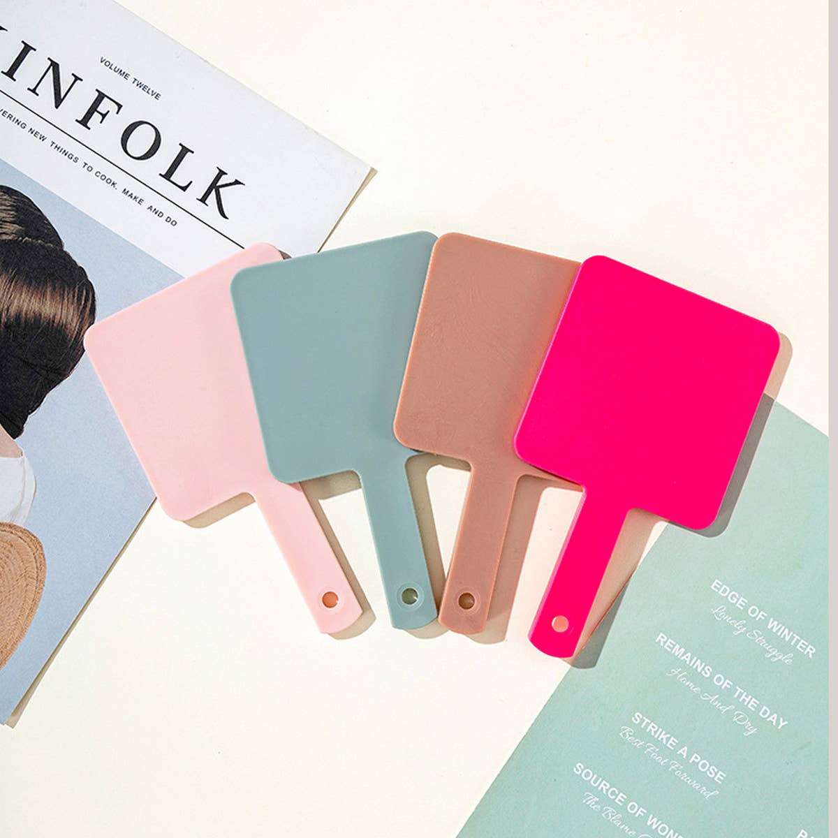 SQUARE HANDHELD DIY MAKEUP MIRROR_CWMM0904