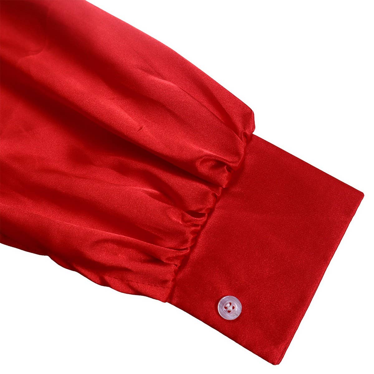 FASHIONABLE AND ELEGANT SOLID COLOR PLEATED DRESS_CWDMD3677