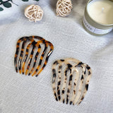 ACETATE HAIR COMB SEVEN TEETH INSERT COMB_CWAHA4205