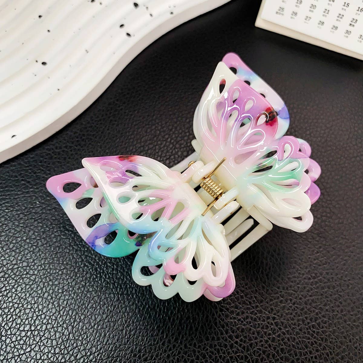 INK STYLE HOLLOW BUTTERFLY HAIR CLAW FAIRY CLIP_CWAHA1582