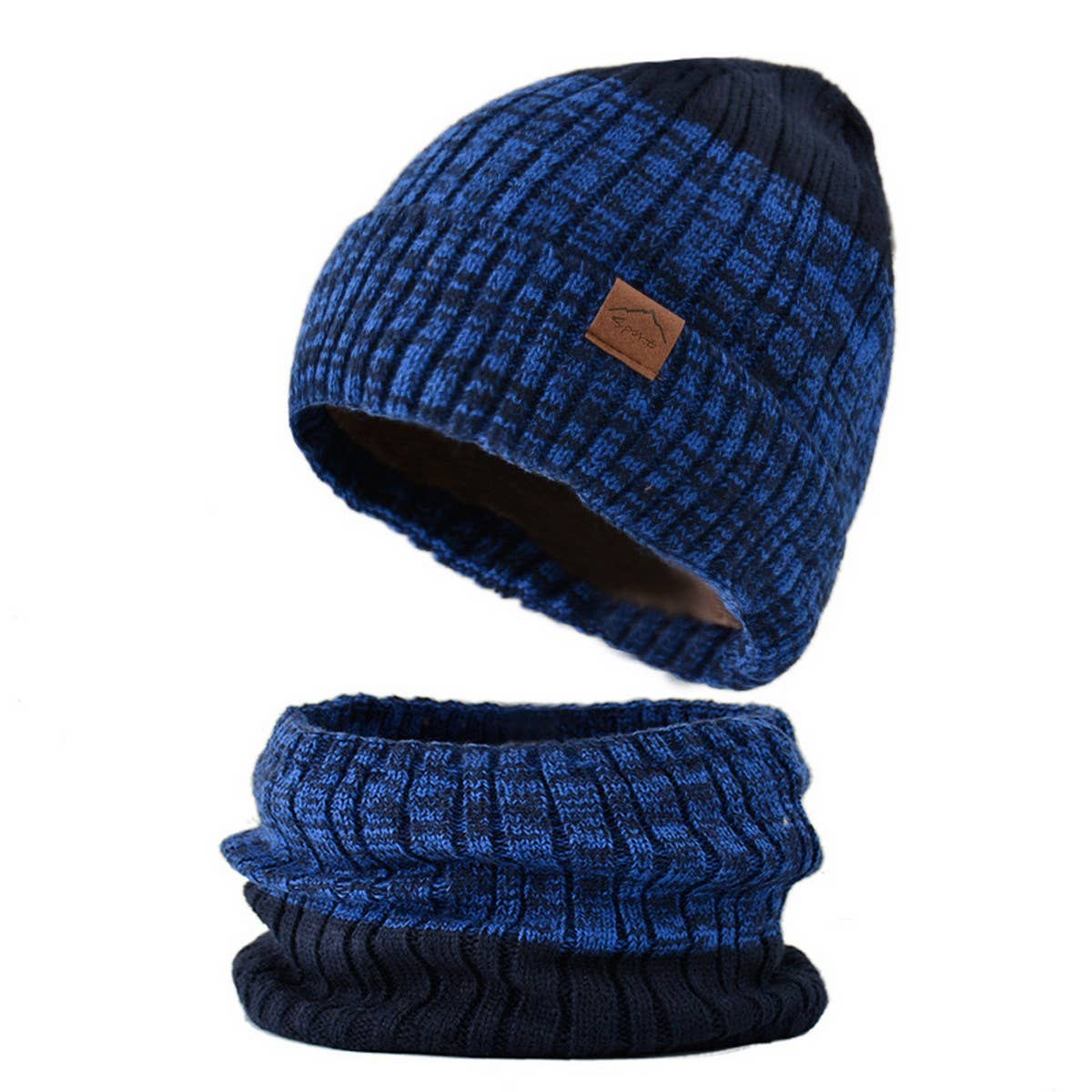 THICKENED FLEECE WARM HAT AND SCARF SET_CWASC1131