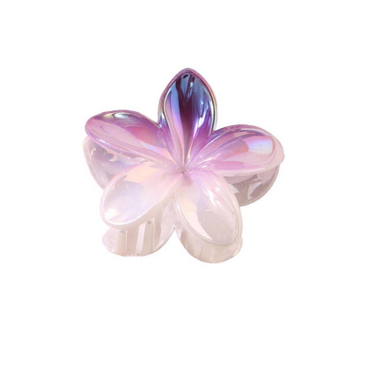EGG FLOWER GRADIENT HAIR CLAW STYLISH ELEGANT_CWMM4986