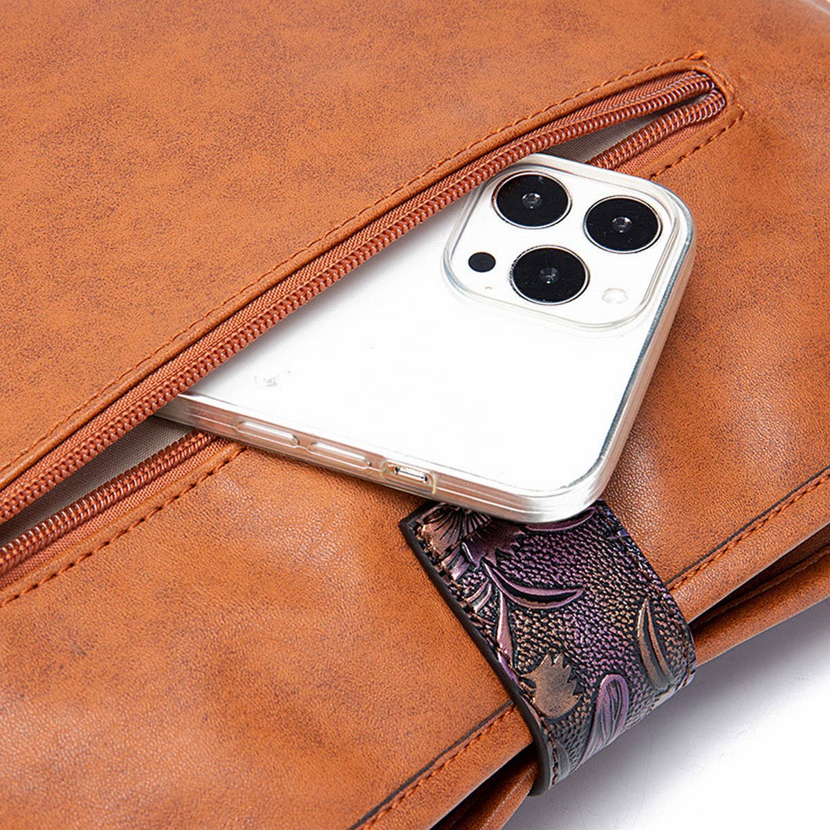 BOHEMIAN HAND WOVEN FLOWING BEARD SHOULDER BAG_CWAB2579