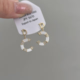 SMALL FRESH C SHAPED EARRINGS_CWAJE2016