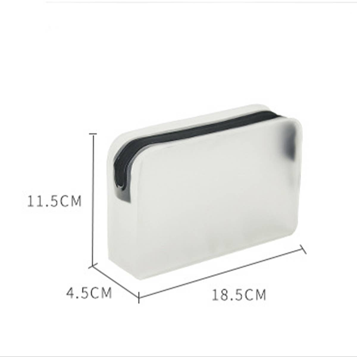 Translucent Zipper Bag Large Capacity Makeup Bag_Cwab1430