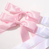 CHILDRENS DOUBLE LAYER RIBBON BOW HAIRPIN_CWAHA2343