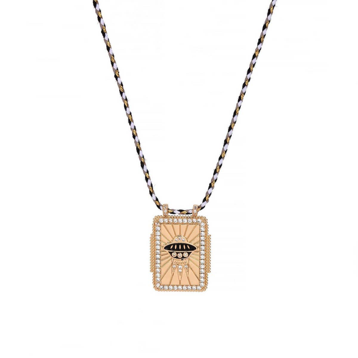 NEW RETRO BOHEMIAN EVIL EYE NECKLACE_CWMM3748