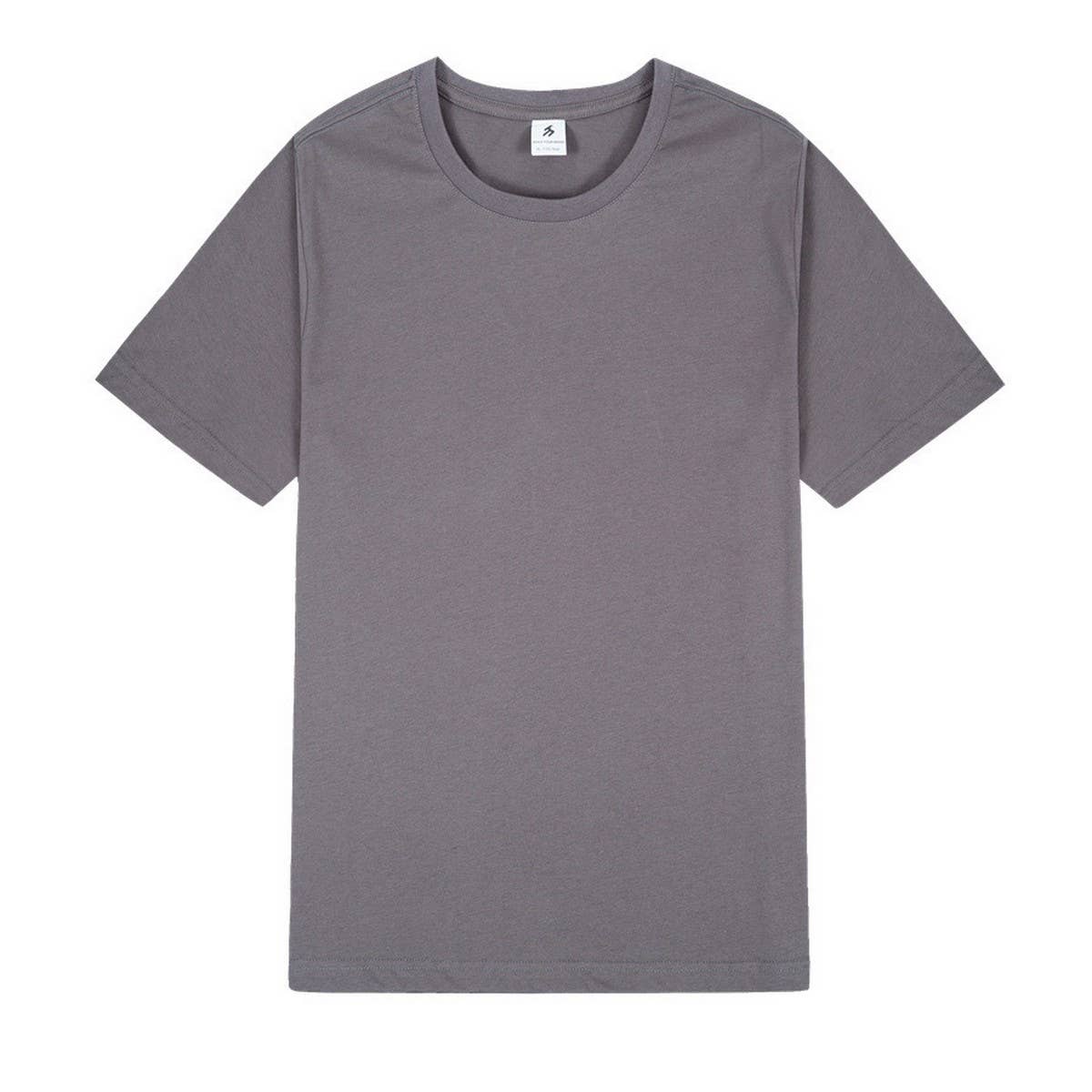 170G SLIM FIT COTTON CREWNECK TEE UNISEX BASIC SHIRT