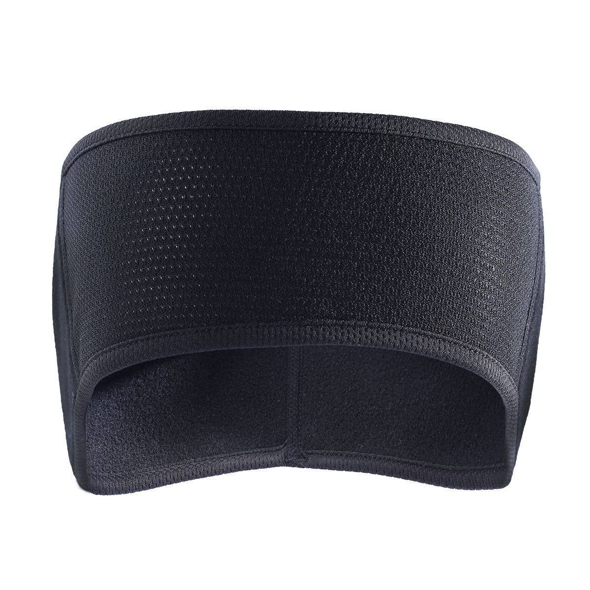 Winter Fleece Headband For Running Skiing_Cwmm8024