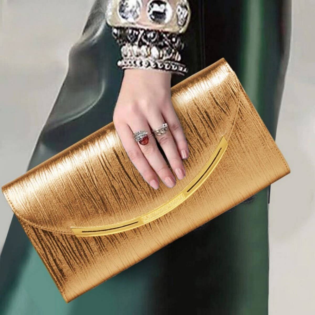 Trendy Simple Fashion Retro Clutch Bag_Cwab2613