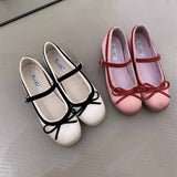 SATIN BOW MARY JANE SHOES WITH HIDDEN WEDGE_CWSHF0117
