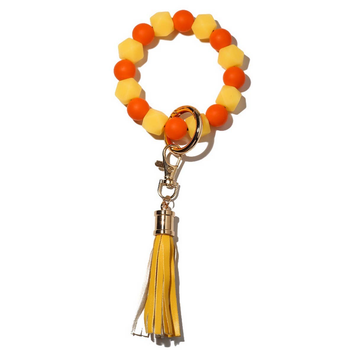 GLOWINTHEDARK HALLOWEEN KEYCHAIN SILICONE BRACELET_CWAB5098