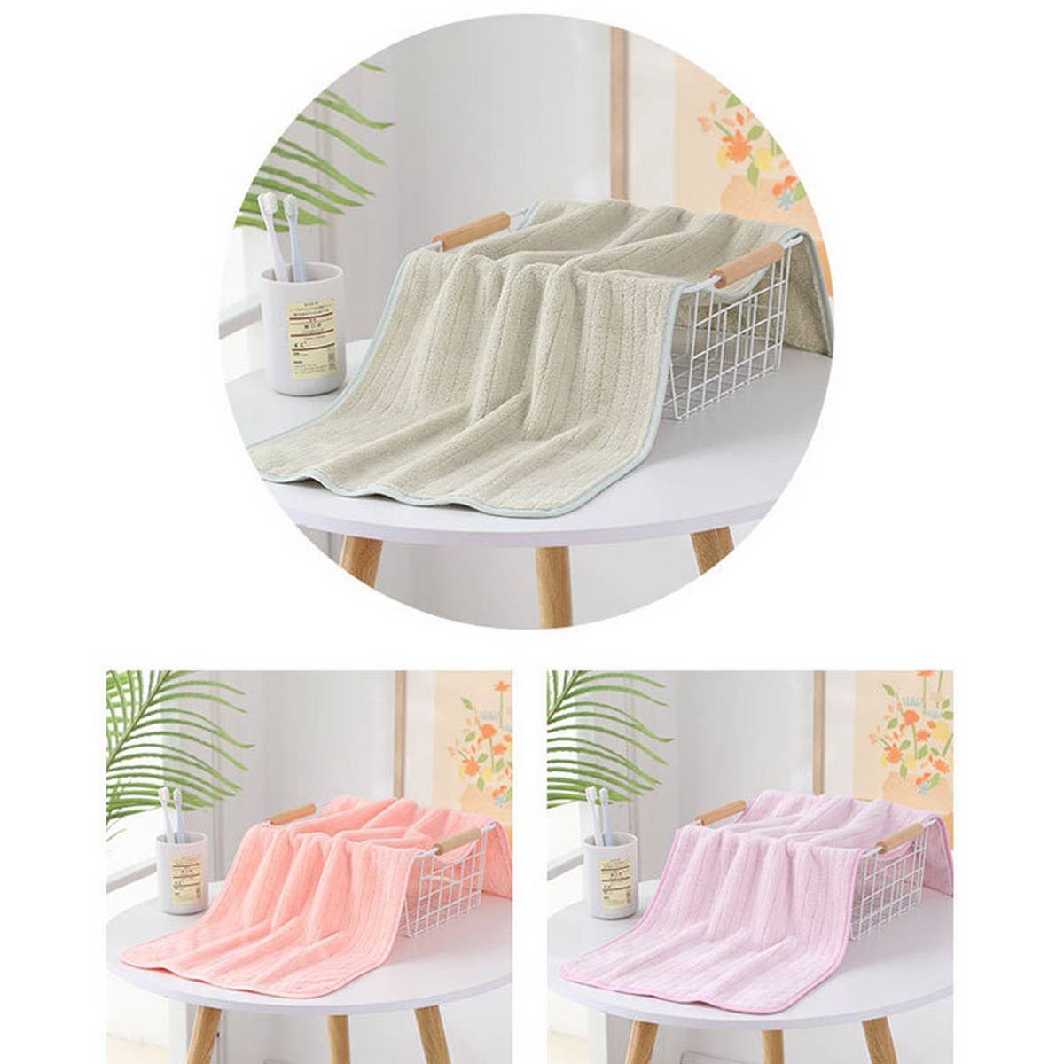 SOFT ABSORBENT CORAL FLEECE FACE TOWEL_CWASC1635